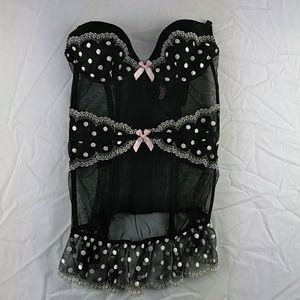 VICTORIA'S SECRET Sexy See Through Corset Bra 34B